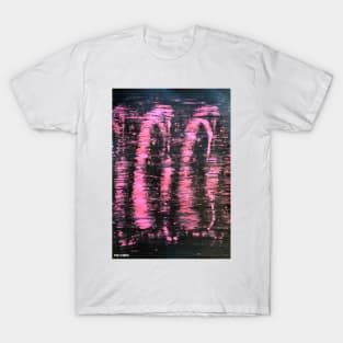 "Pink Highlights" by Margo Humphries T-Shirt